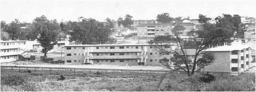 Yaralla flats (later Juliet Court) at Coolbellup, 1969