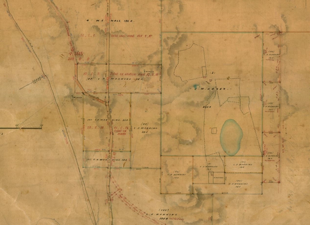 Cockburn Sound Locations at Manning Lake c1895 [picture]