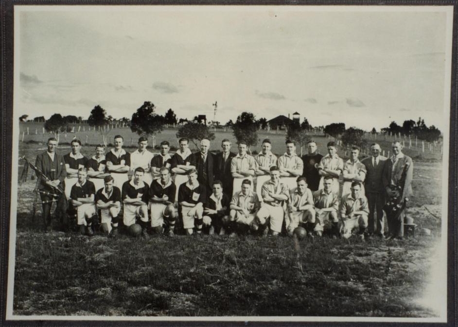 Spearwood Rovers and Caledonian football clubs, 1931