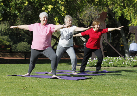 Yoga for over 50s