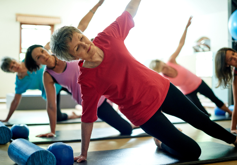 Pilates for over 50s
